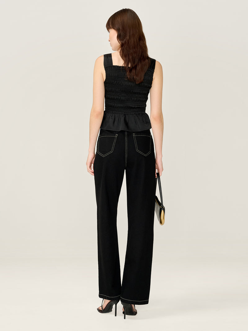 Rain Top in Black