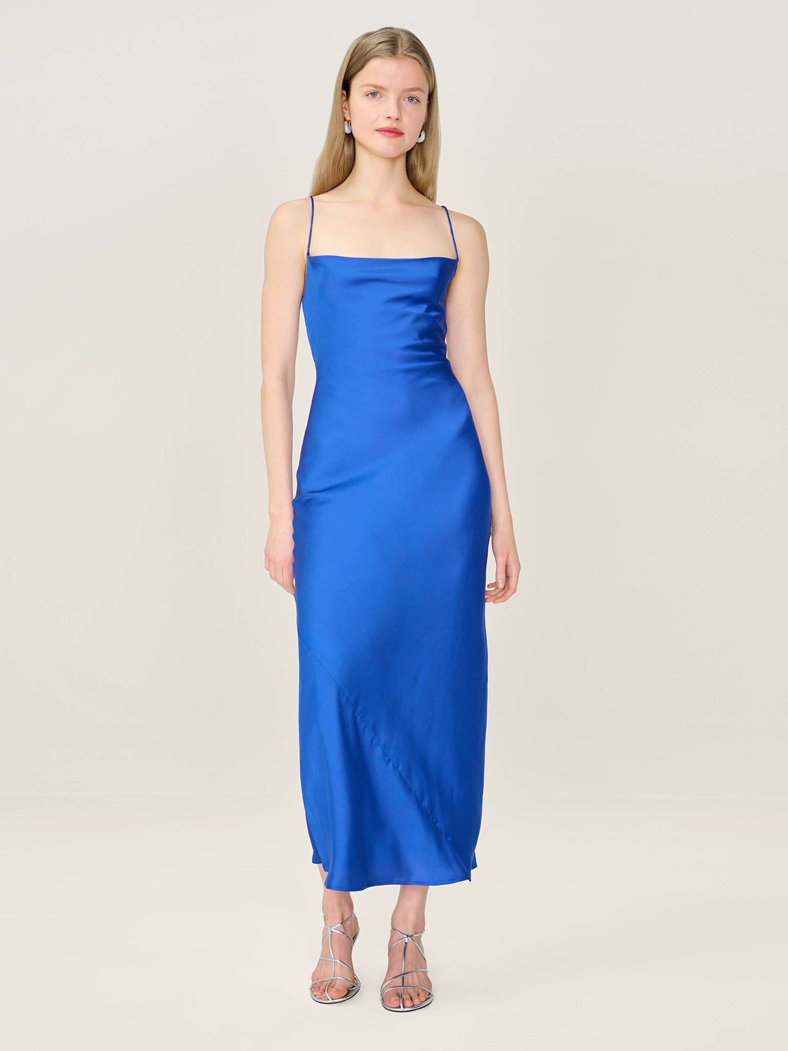 Riviera Dress in Cobalt – OMNES