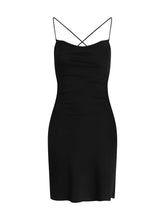 Load image into Gallery viewer, Riviera Mini Dress in Black