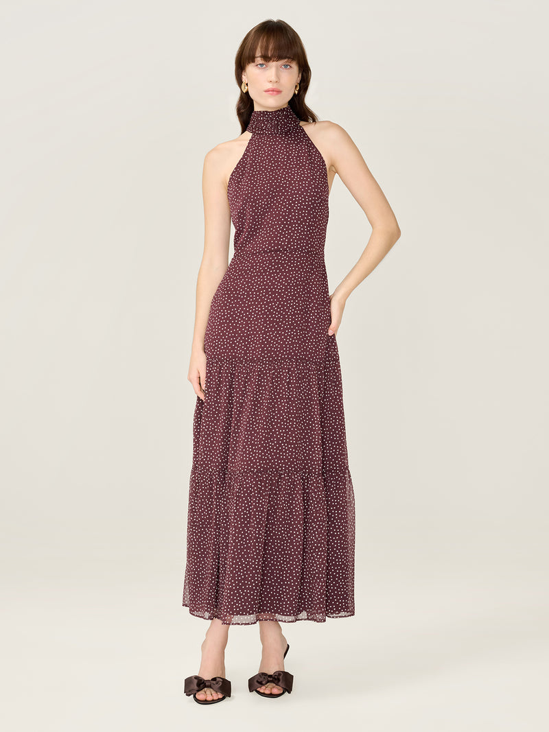 Romeo Dress in Chocolate