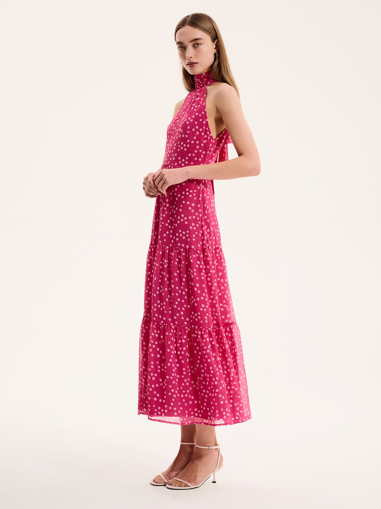 Pink Romeo Romeo Dress in Pink | OMNES | Dresses | Sustainable & Affordable ...