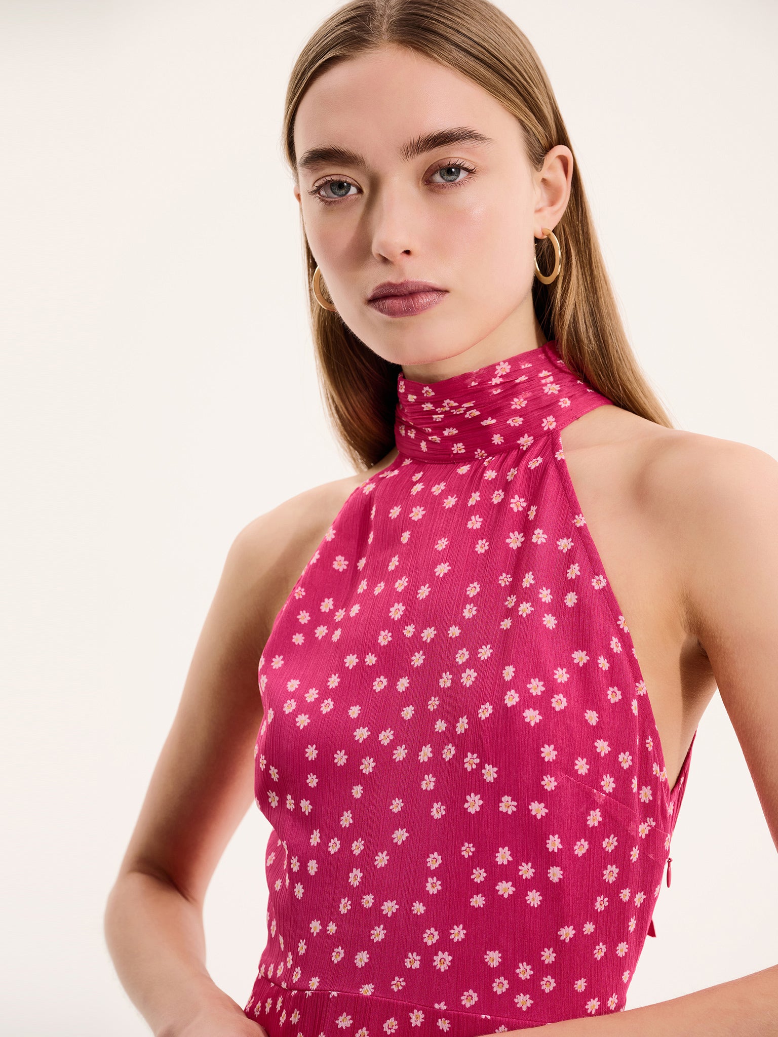 omnes pink dress Nova Dress in Vintage Pink
