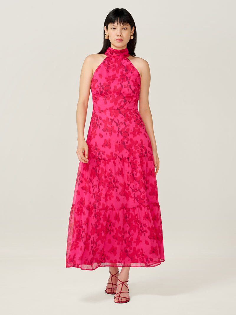 Romeo Dress in Hazy Petal Print