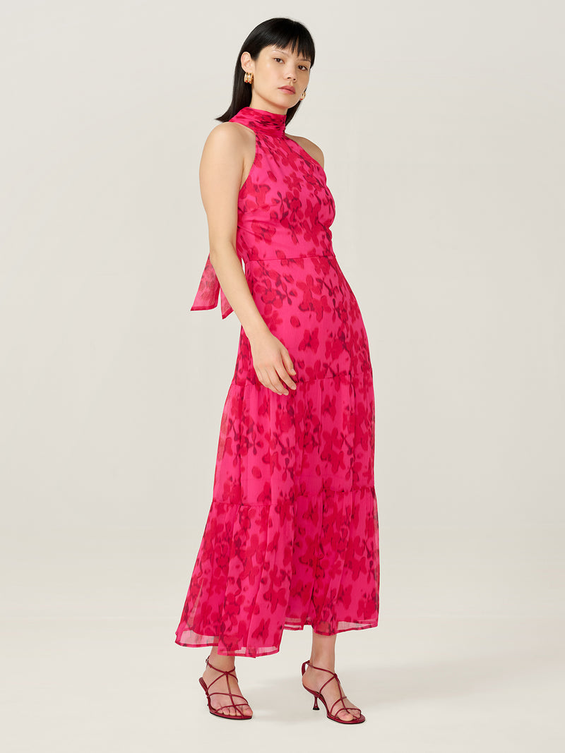 Romeo Dress in Hazy Petal Print