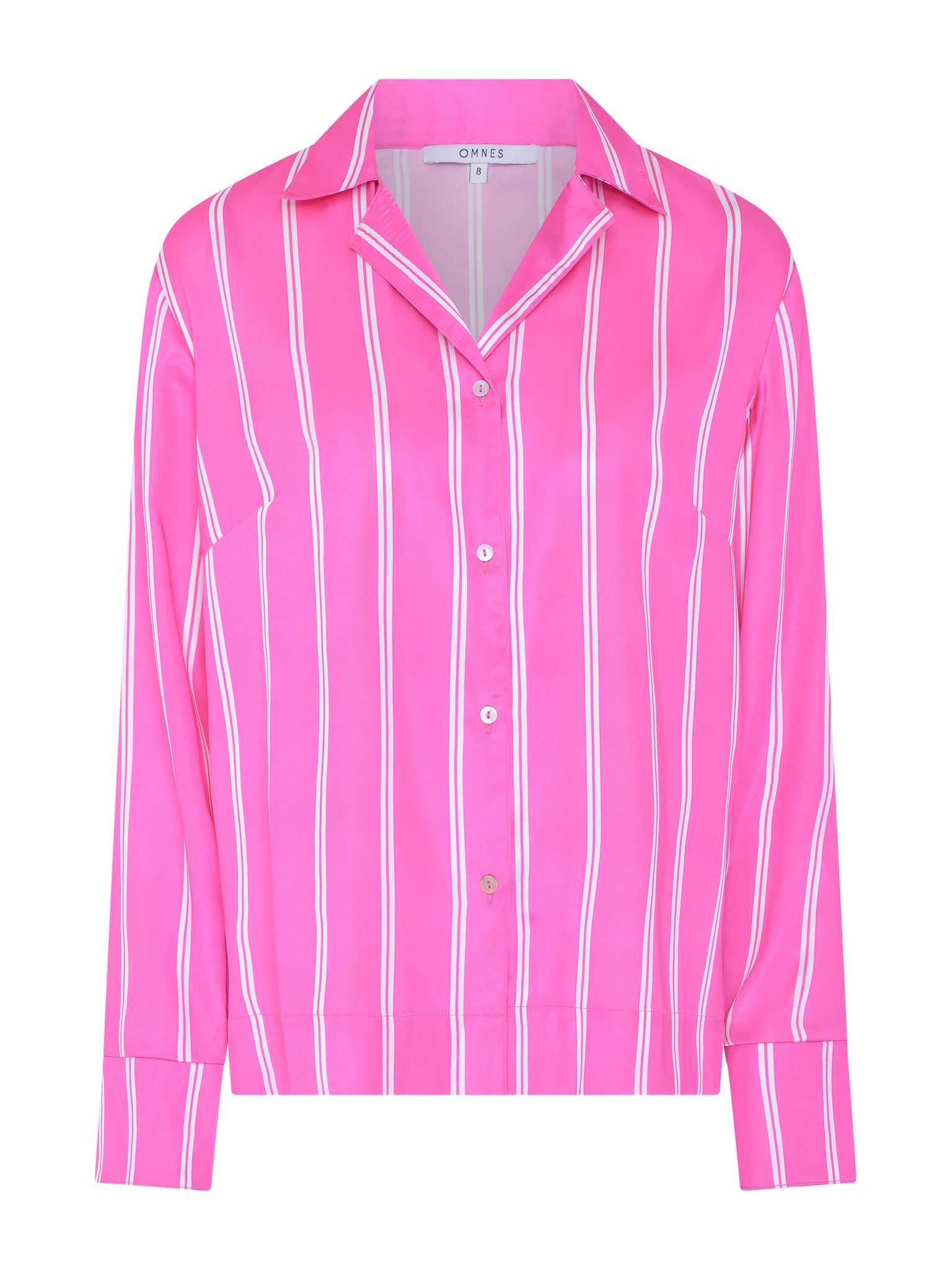 cerise dress shirts Sleeveless Ankle Length Shirt Dress