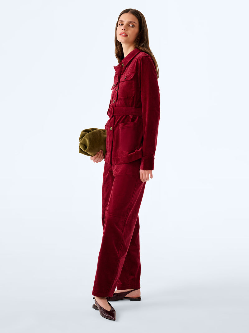 Samson Jacket in Wine
