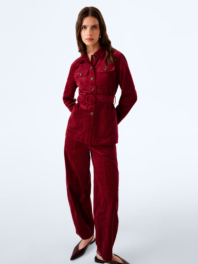 Samson Jacket in Wine