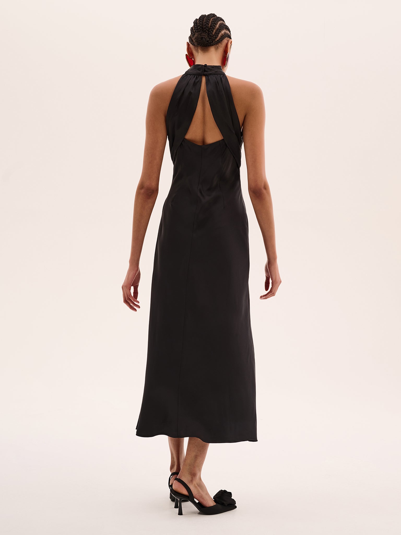 Seychelles Dress in Black | OMNES | Ethical & Affordable Clothing