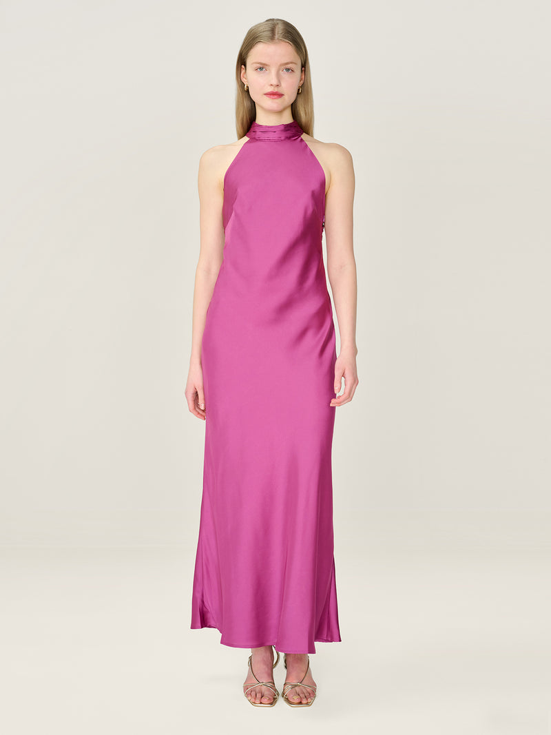 Seychelles Dress in Magenta