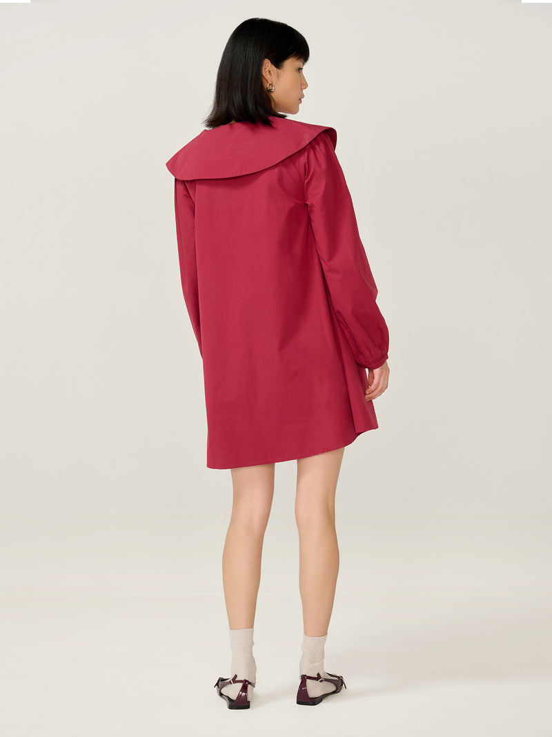 Sloane Dress in Merlot