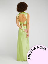 Load image into Gallery viewer, Adopt-a-Nova Tie Back Dress in Green