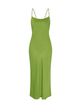 Load image into Gallery viewer, Walsh Slip Dress in Green