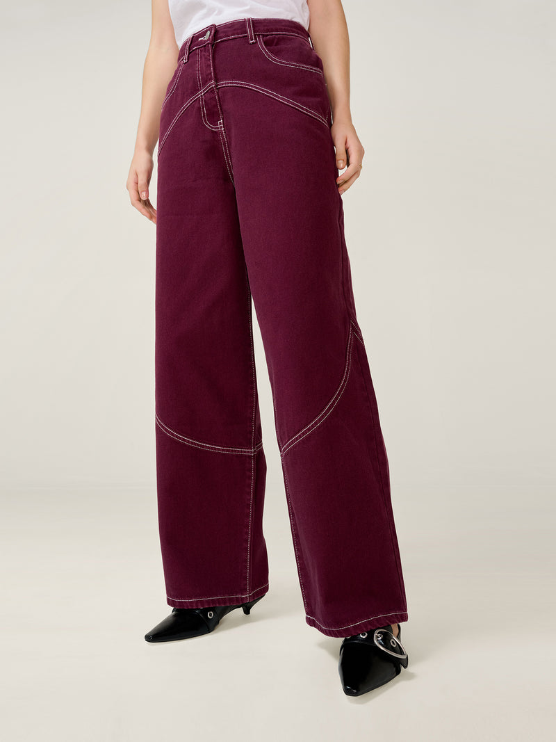 Zola Jean in Burgundy