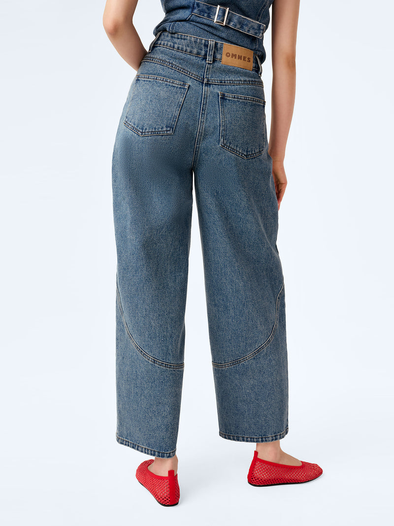 Zola Jean in Light Wash Cam