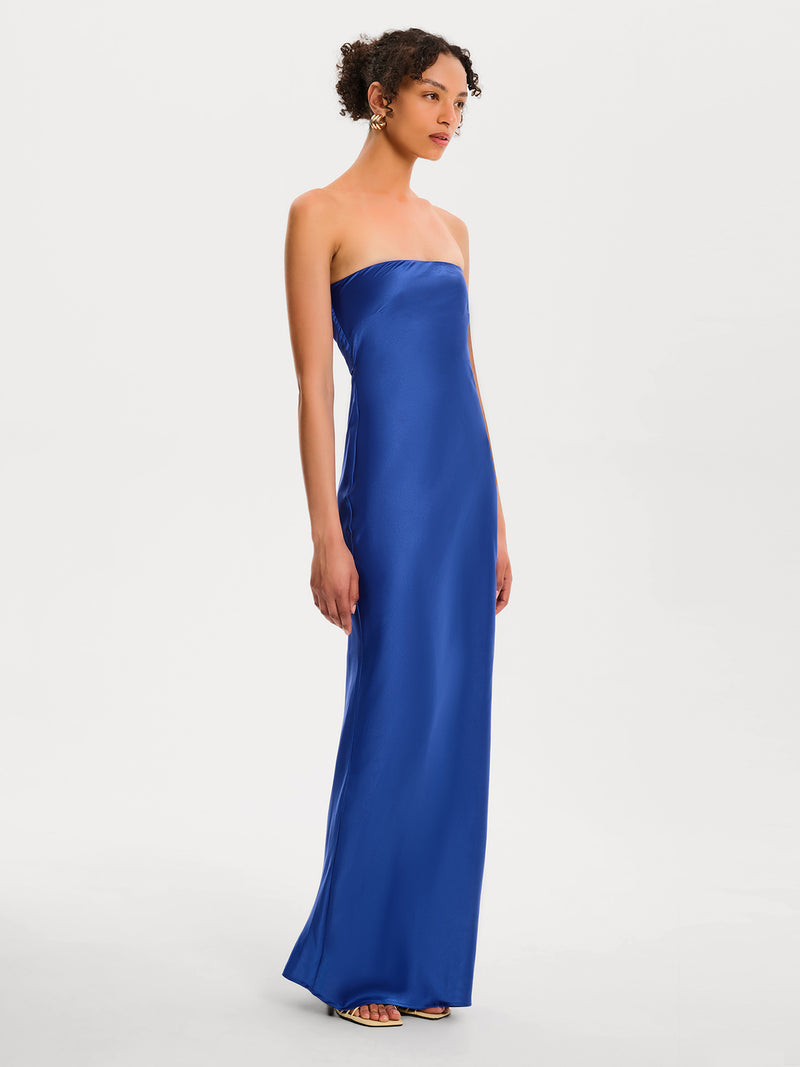 Amdra Dress in Cobalt