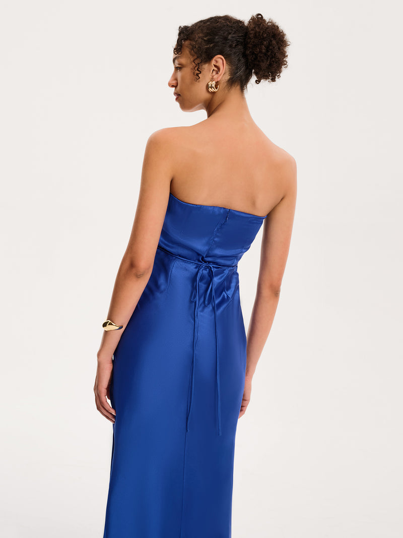 Amdra Maxi Dress in Cobalt