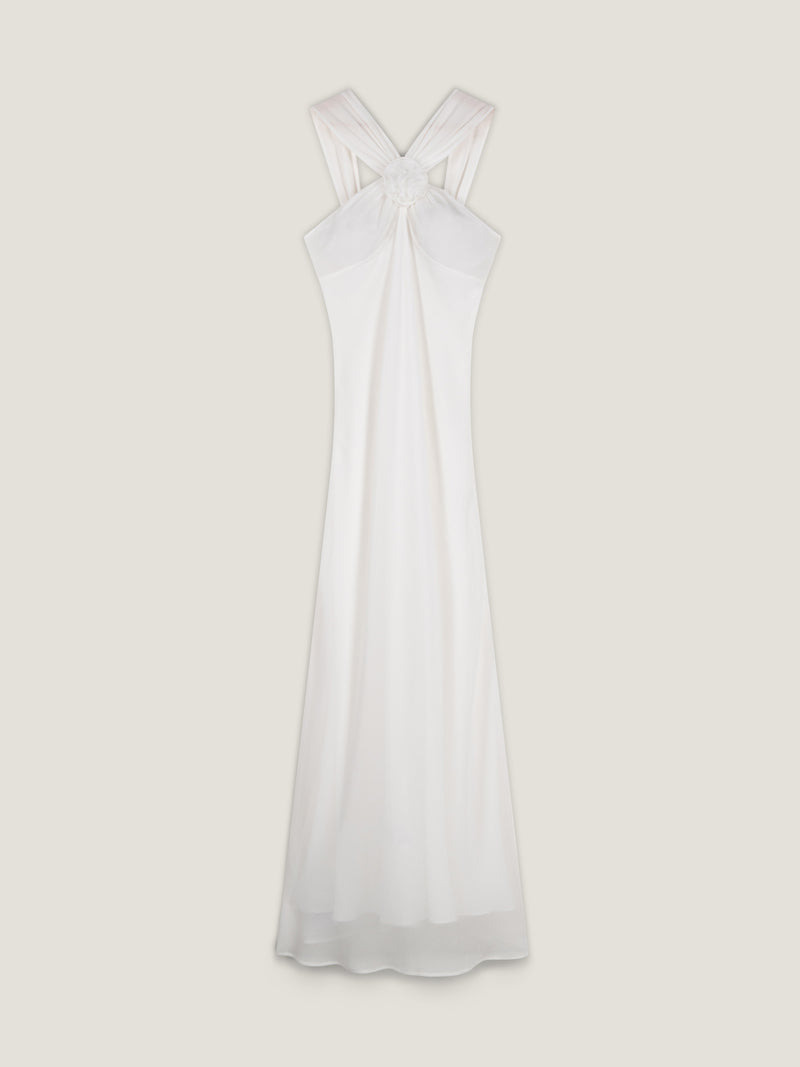 Amelie Dress in Ivory