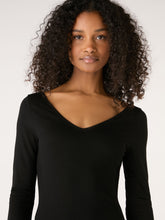 Load image into Gallery viewer, Ariana V Neck Body in Black