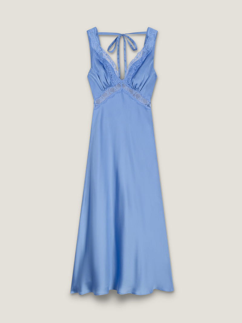 Aurelia Dress in Vista Blue
