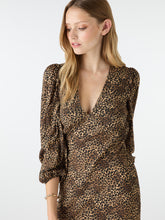 Load image into Gallery viewer, Bergamot Dress in Cheetah