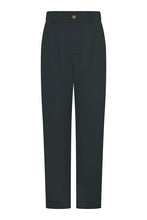 Load image into Gallery viewer, Cinnamon Relaxed Trousers in Black