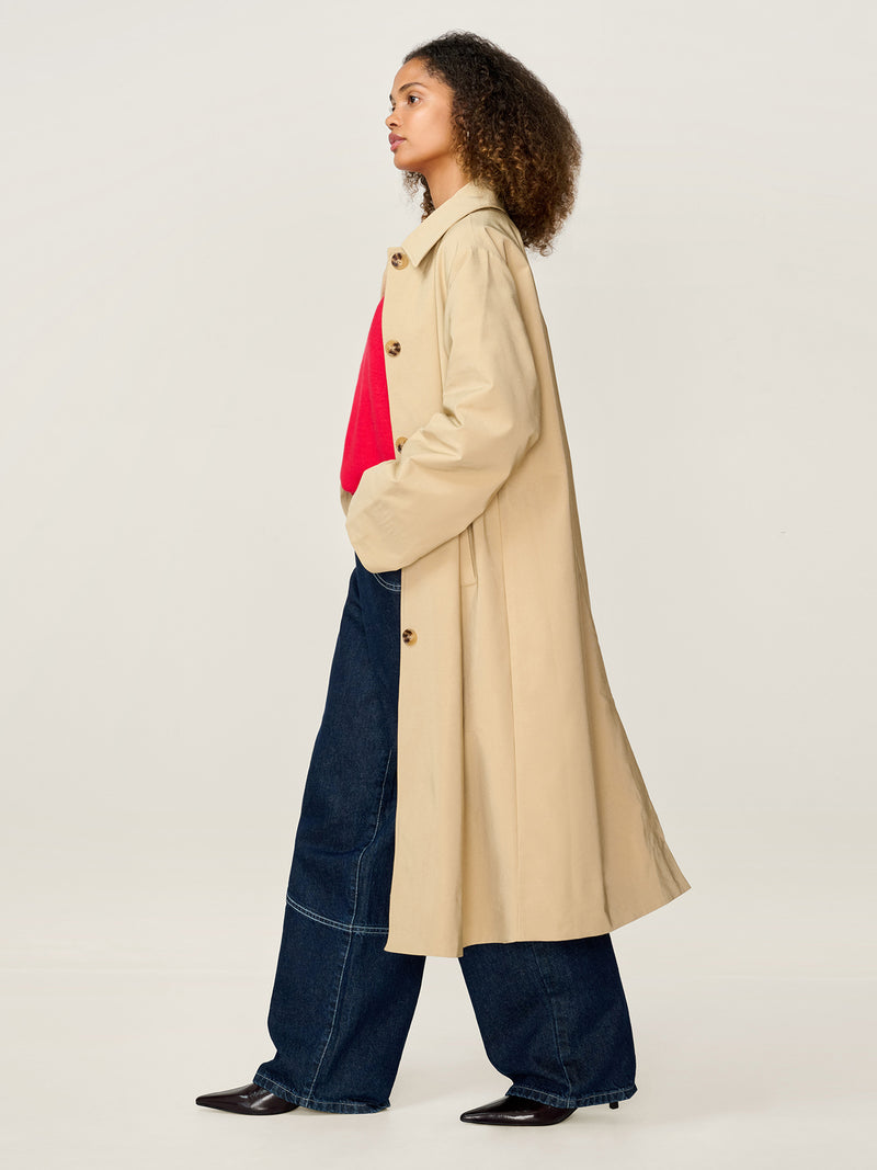 Charleston Trench in Beige