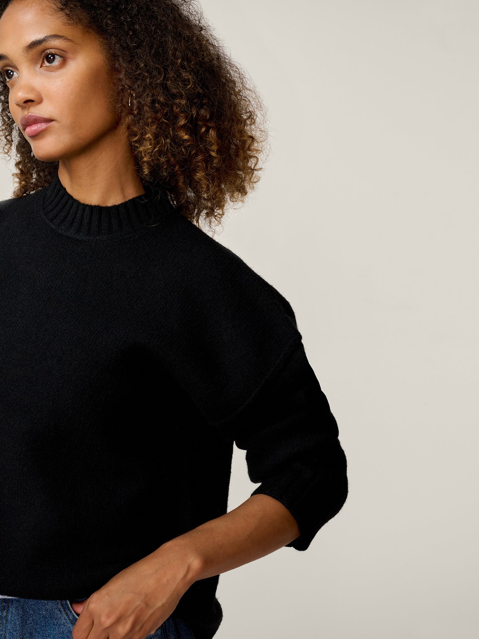 Clementine Jumper in Black – OMNES