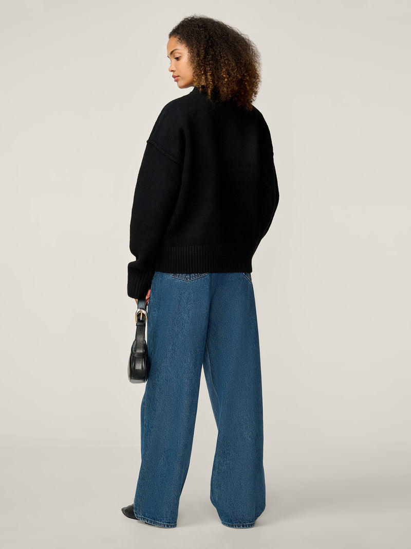 Omnes Clementine Jumper in Black