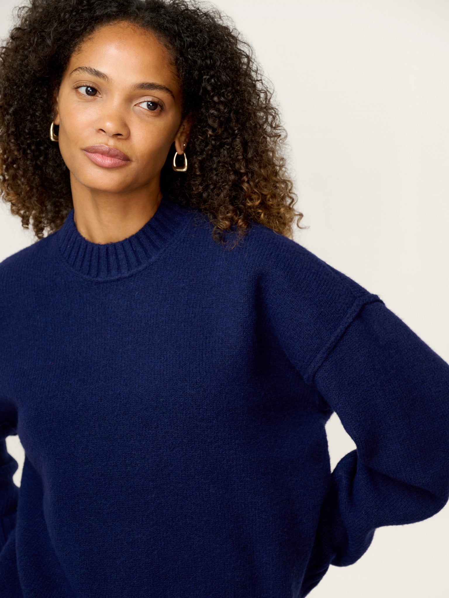 シンゾーン CLEMENTINE SWEATSHIRT 85 NAVY THE SHINZONE(ザ シンゾーン) CLEMENTINE SWEATSHIRT