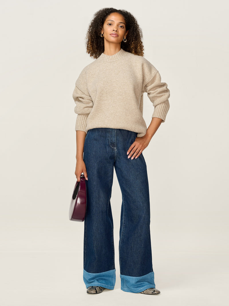 Omnes Clementine Jumper in Oatmeal
