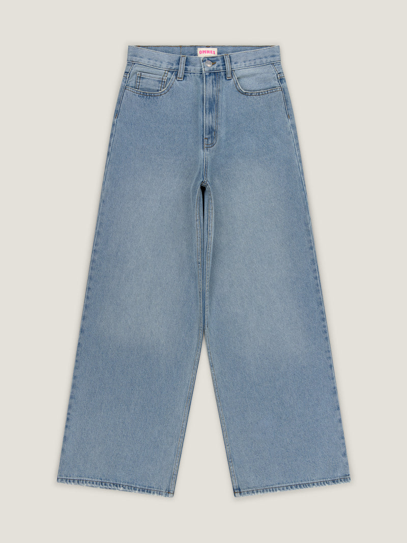 Connie Wide Jean in Light Wash