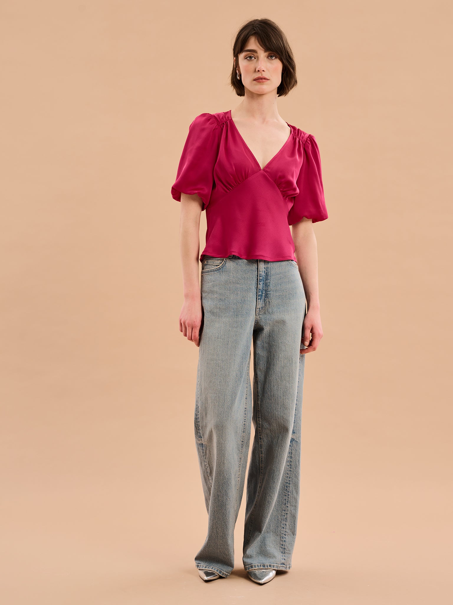 Cressida Puff Sleeve Top