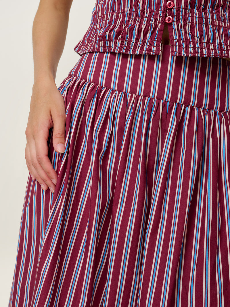 Darcie Skirt in Stripe
