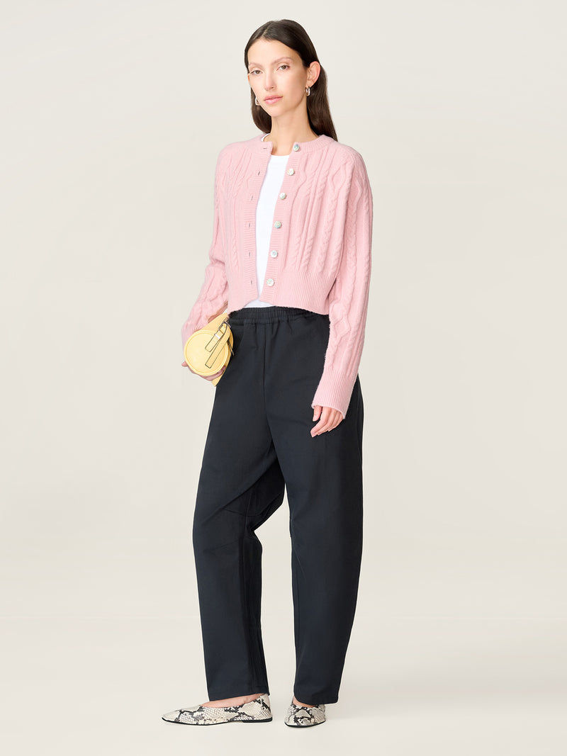 Ezra Trouser in Black