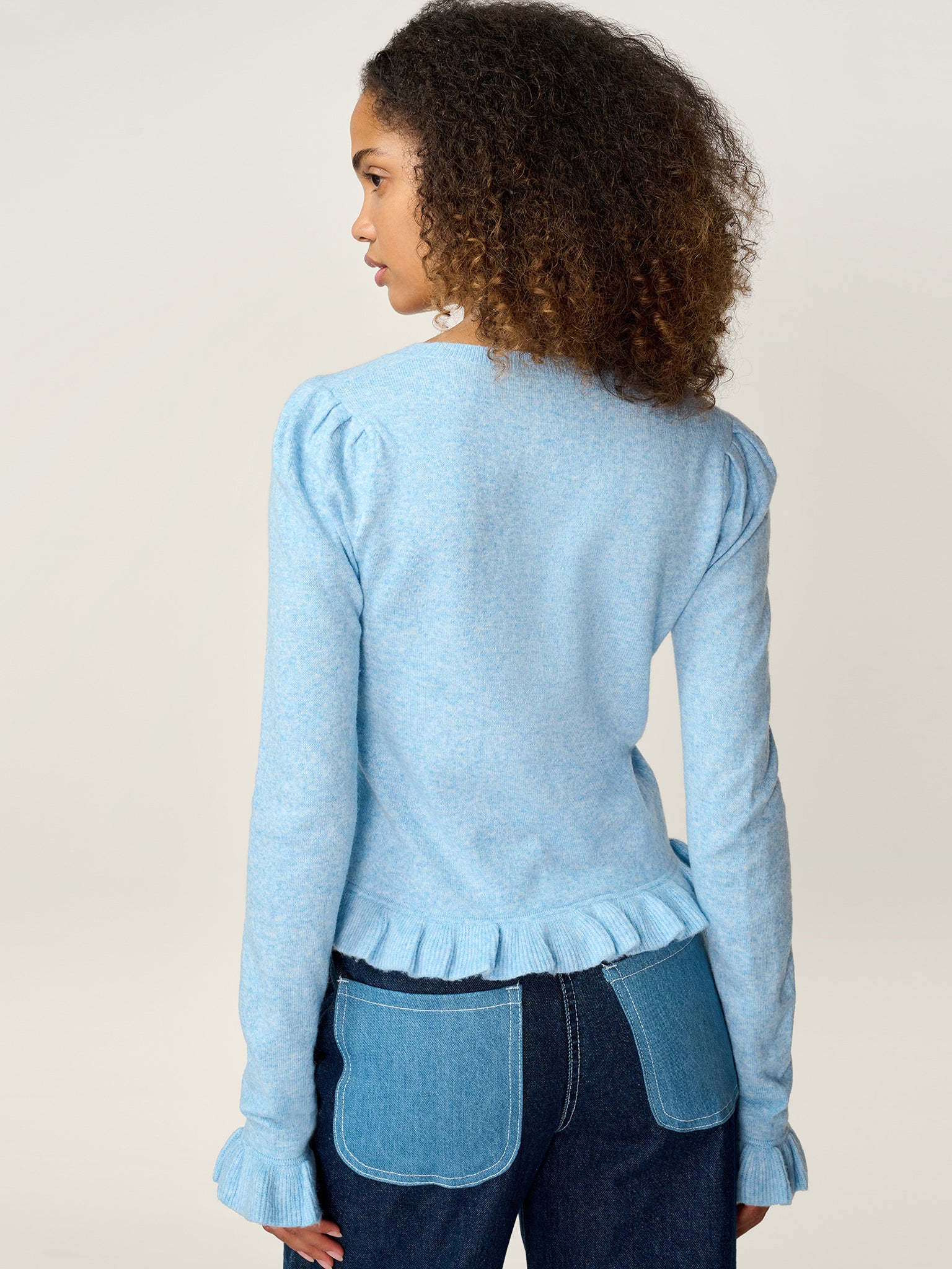 Felix Top in Blue | OMNES | Ethical & Affordable Clothing