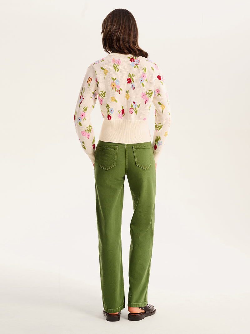 Flynn Floral Cardigan