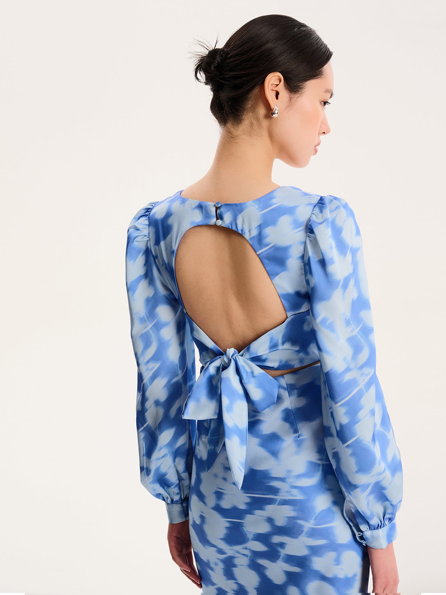 Francoise Dress in Supersonic Blue | OMNES | Dresses | Sustainable