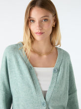Load image into Gallery viewer, Honor Cardigan in Aqua