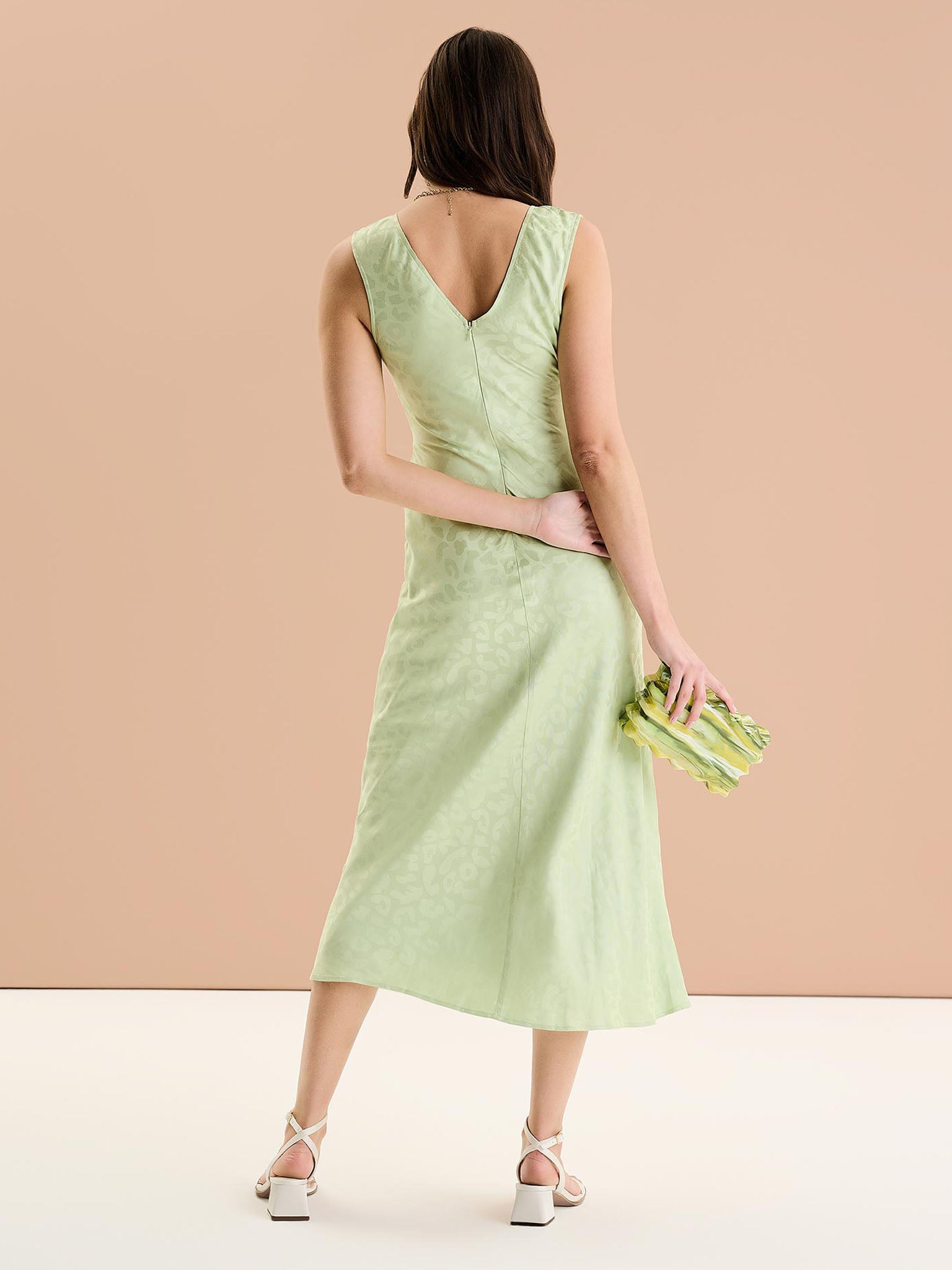 Iris Maxi Dress in Pistachio Green | OMNES | Ethical & Affordable Clothing | Shop Women's Dresses Iris Maxi Dress in Pistachio Green | OMNES | Ethical & Affordable Clothing | Shop Women's Dresses