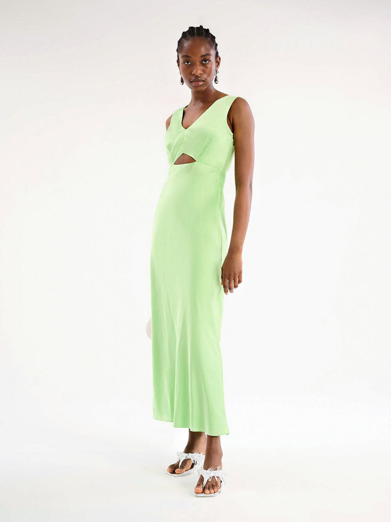 Ivida Dress in Pistachio