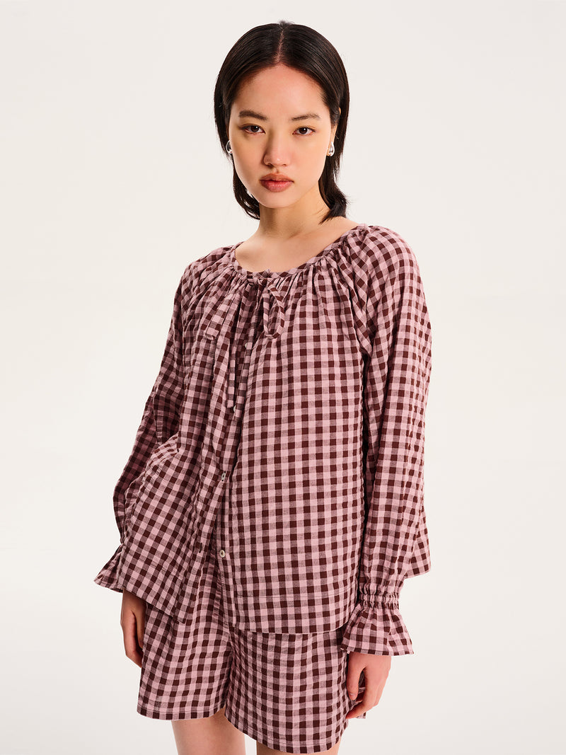 Dianne Gingham Shirt