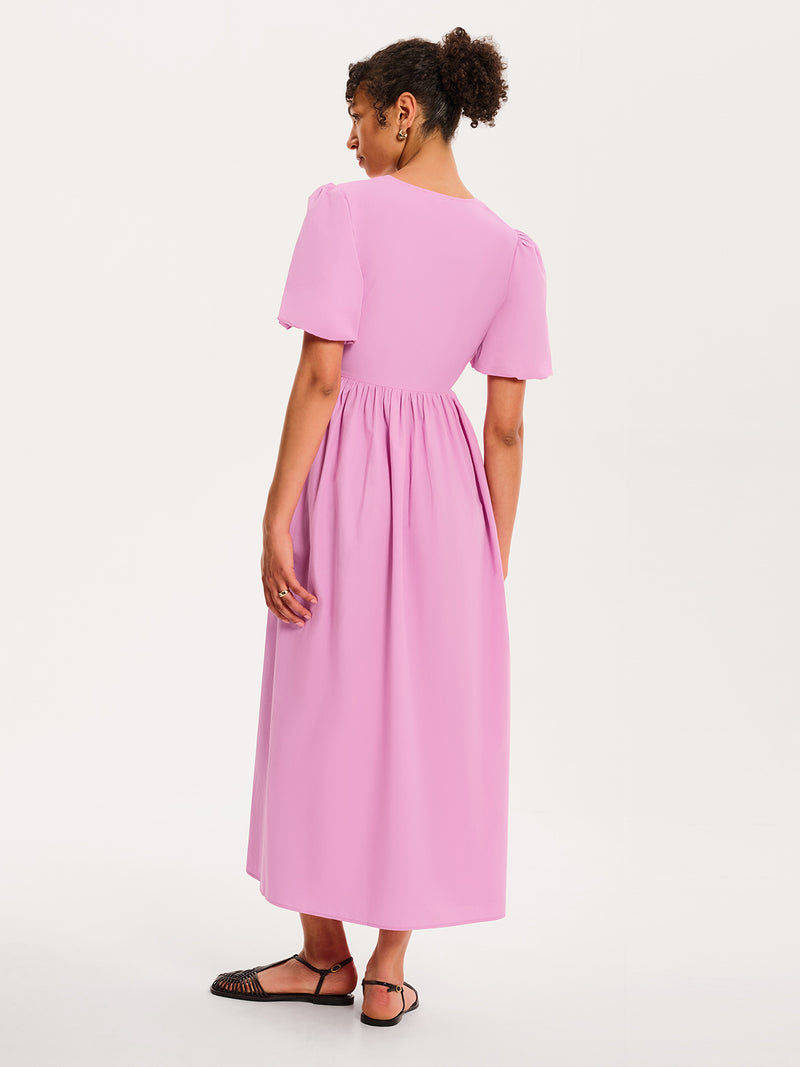 plus size hot pink dress Smak Parlour Plus Size Hot Pink & Red Hearts Scallop Mini Dress