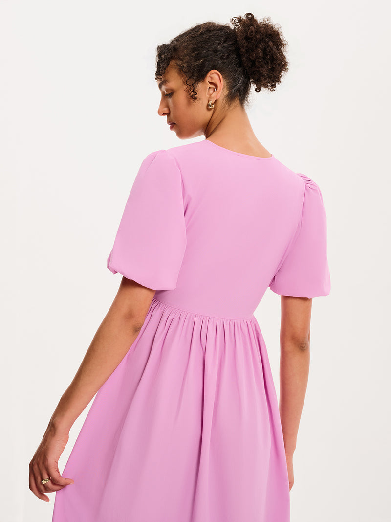 pink violet dresses Sky Midi Dress Teuta Matoshi line dry Color Disclaimer Jovani Dresses Violet Purple Prom