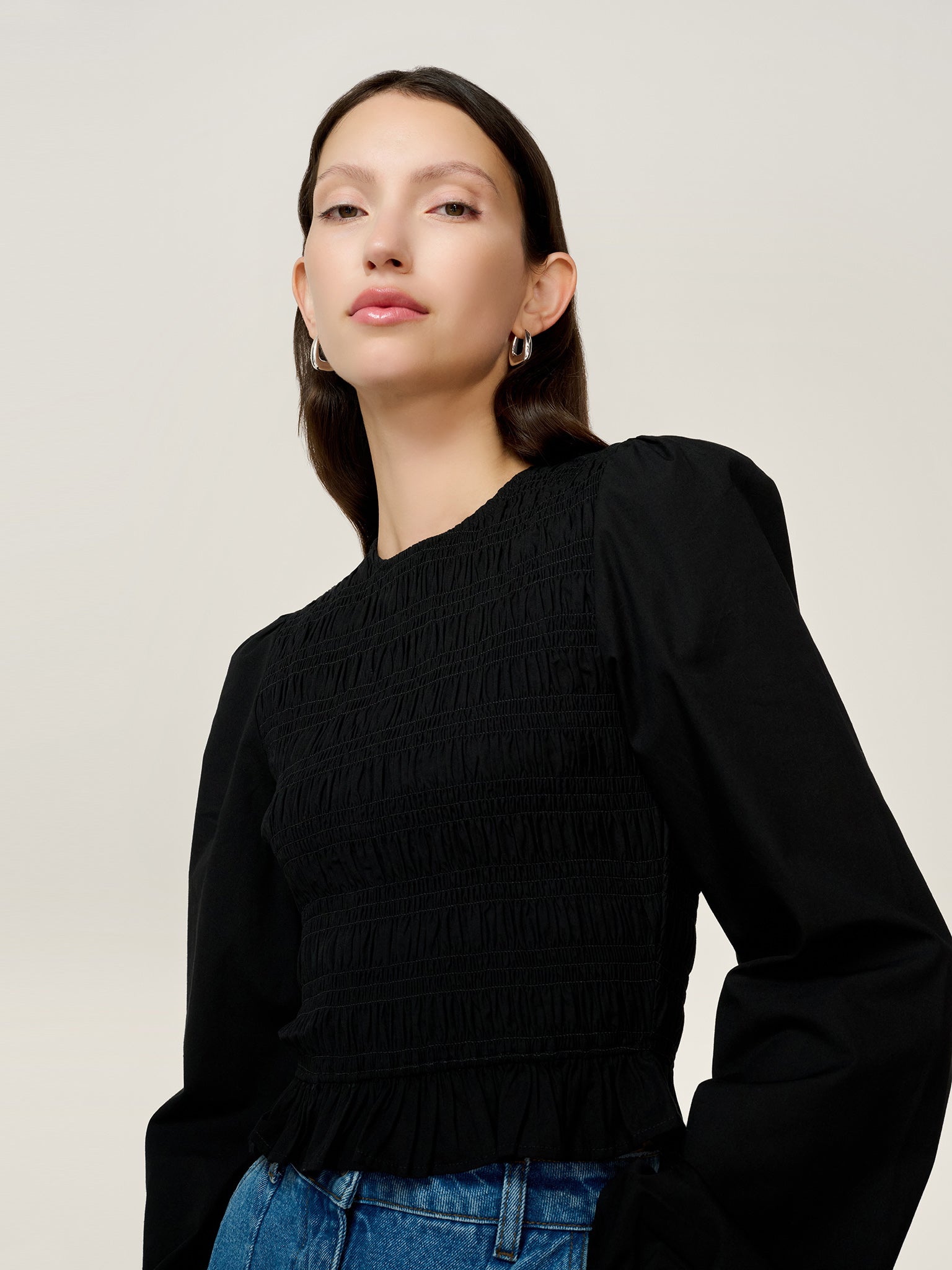 Kaloppe Top in Black
