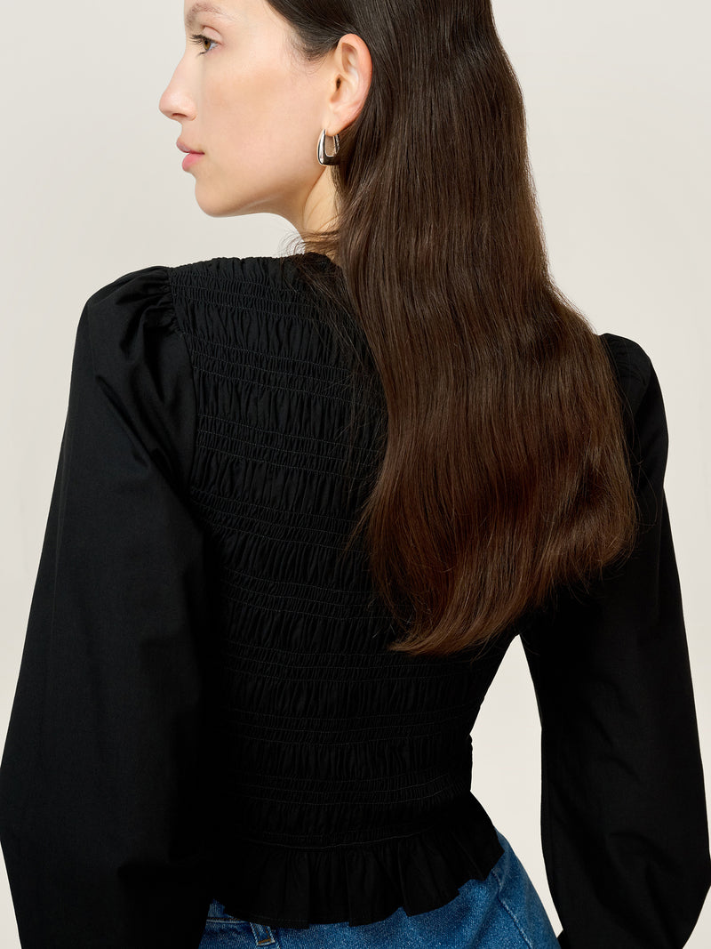 Kaloppe Top in Black
