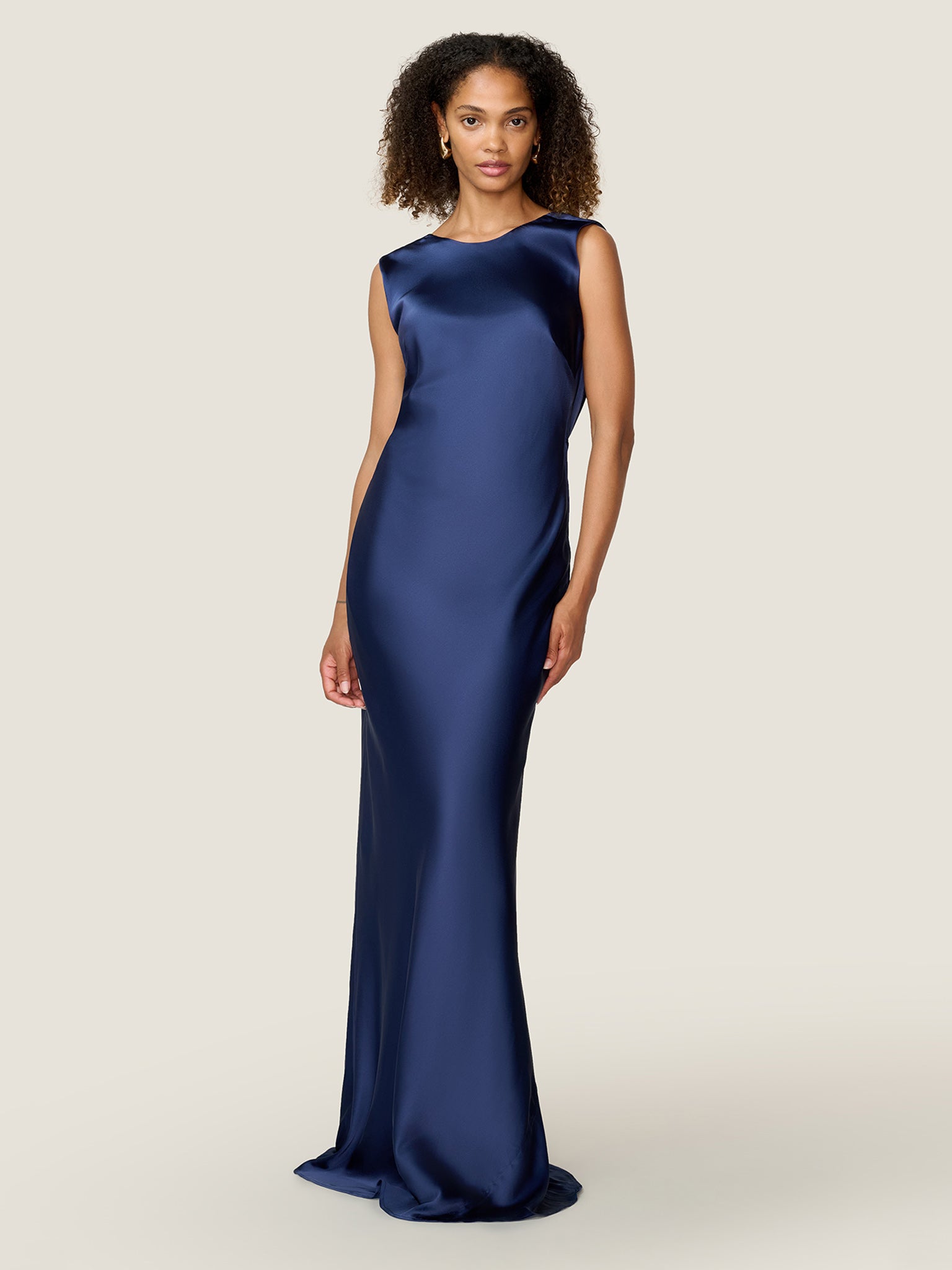 Lara Dress in Patriot Blue | OMNES | Ethical & Affordable Clothing Lara Dress in Patriot Blue | OMNES | Ethical & Affordable Clothing