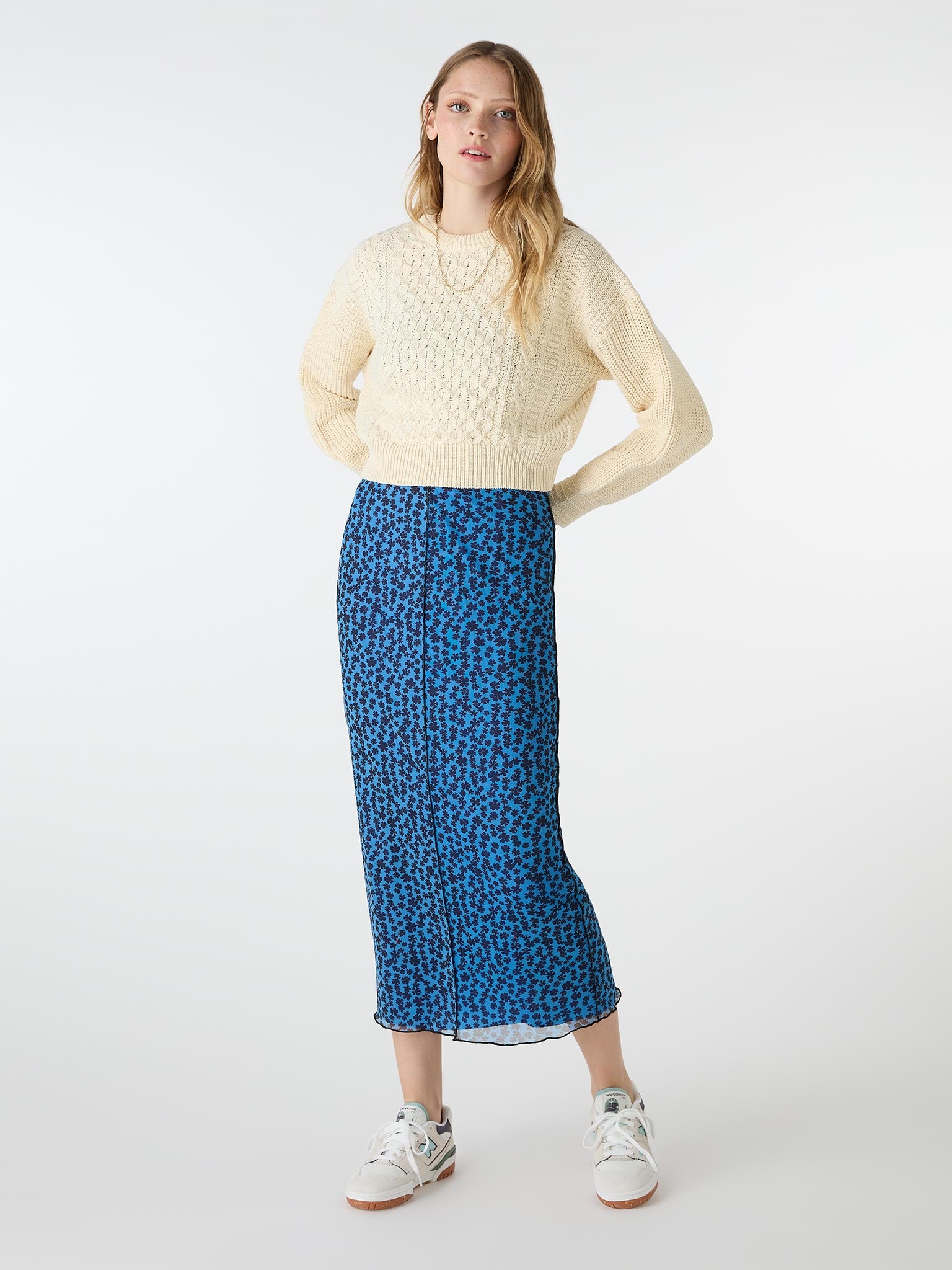Liza Mesh Skirt