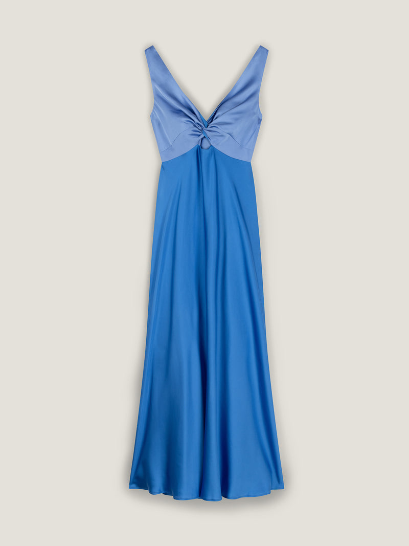 Maggy Dress in Vista Blue and Blue