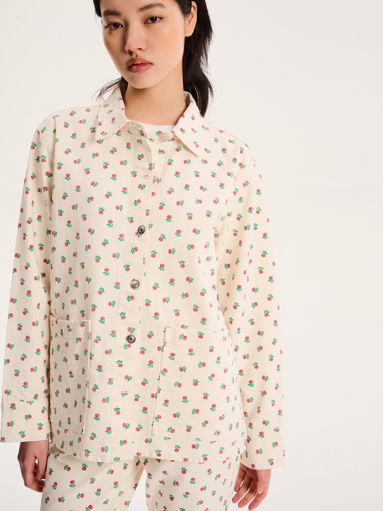 Magnus All Over Rose Jacket