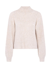 Load image into Gallery viewer, Maisie Boxy Rib Jumper in Cream